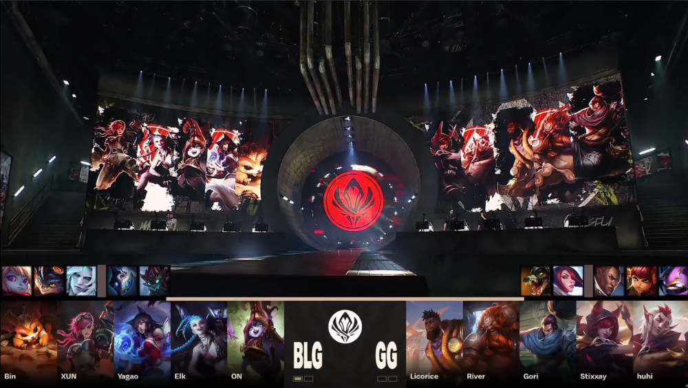 EG轻取FPX，Tarzan线上压制力十足强强对话四强赛，强势挺进下一轮